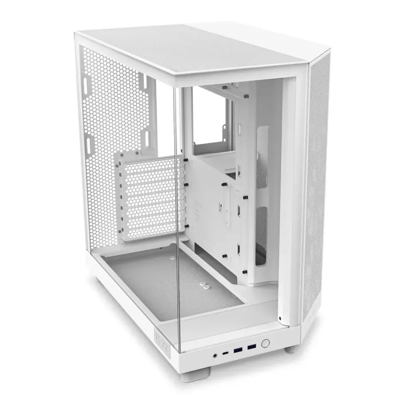 PC skriňa NZXT H6 Air Flow Midi Tower biela
