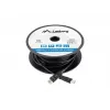 HDMI kábel LANBERG CA-HDMI-30FB-0100-BK 10 m, HDMI Type-A 2.1, 48 Gbit/s, 144 Hz, HDR, ARC, Ethernet