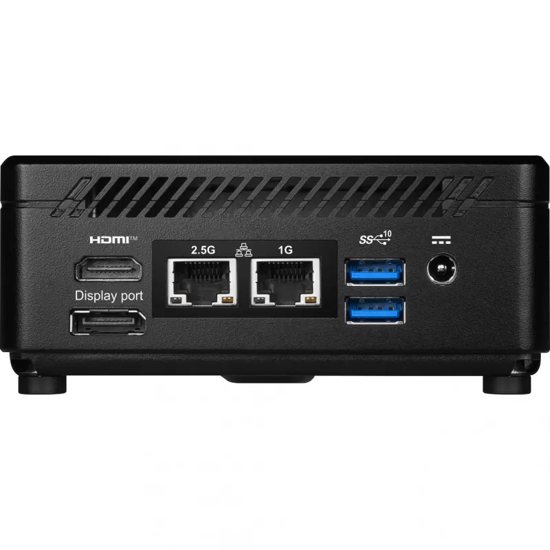 MSI Cubi 5 12M-002EU Intel® Core™ i5 i5-1235U 8 GB DDR4-SDRAM 512 GB SSD Windows 11 Pro Mini-PC čierny