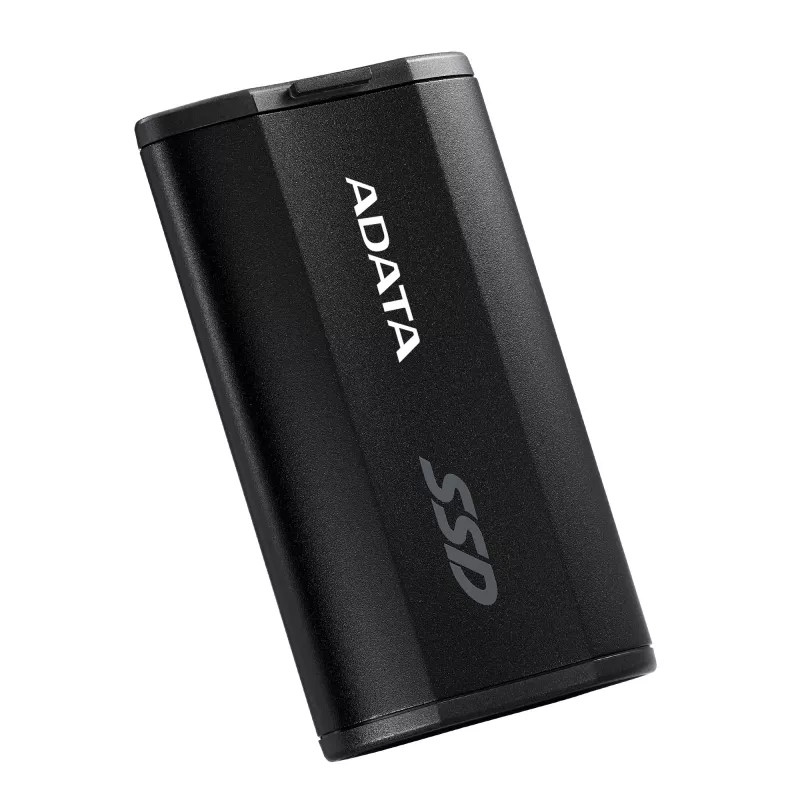 Prenosný SSD ADATA SD810 500 GB — USB Type-C, USB 3.2 Gen 2x2, 2000 MB/s, IP68, hliník, čierny