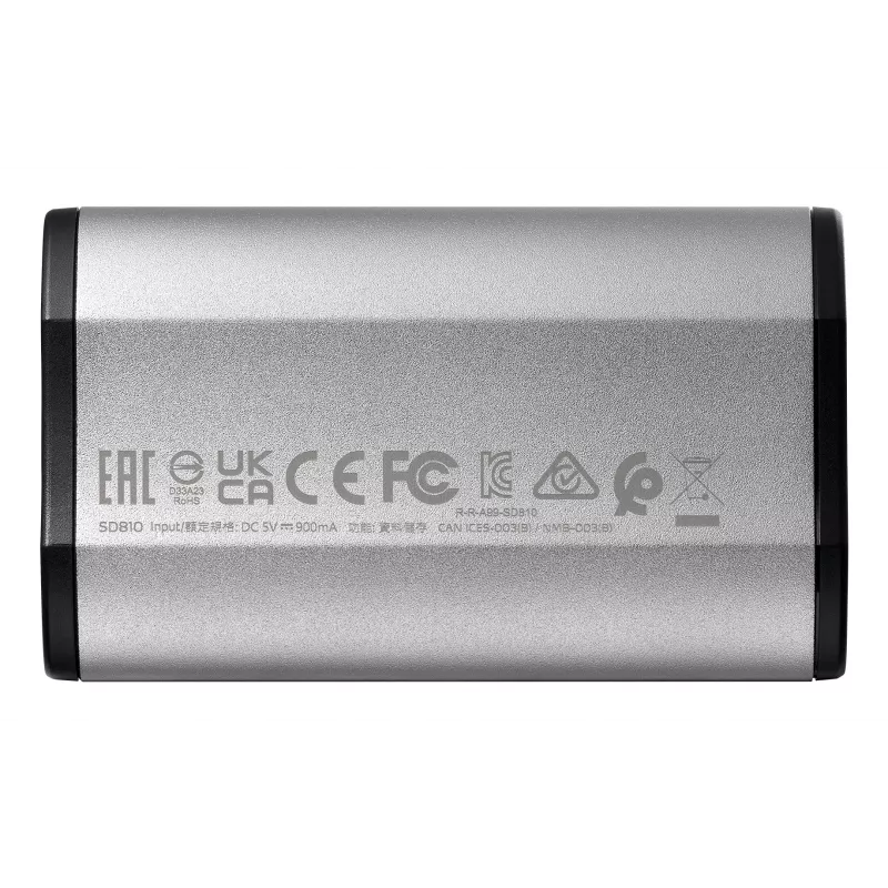 ADATA SD810 500 GB USB Type-C USB 3.2 Gen 2x2 čierna, strieborná
