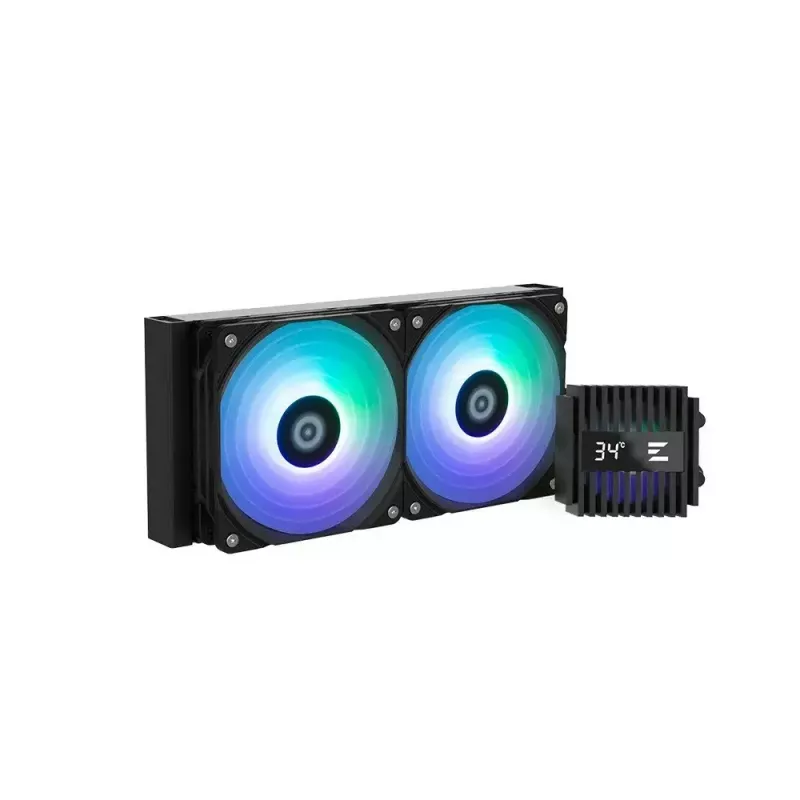 Zalman ALPHA2 A24 čierny počítačový chladiaci systém procesora all-in-one kvapalinový chladič