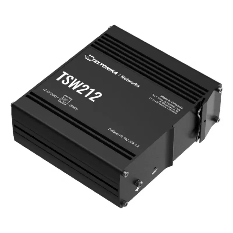 TELTONIKA TSW212 Managed PoE+ Gigabit Ethernet switch (8-portov + 2 SFP)