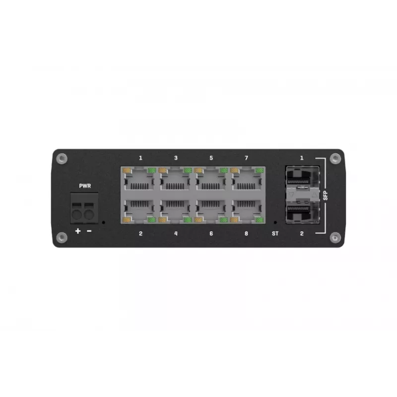 TELTONIKA TSW212 Managed PoE+ Gigabit Ethernet switch (8-portov + 2 SFP)