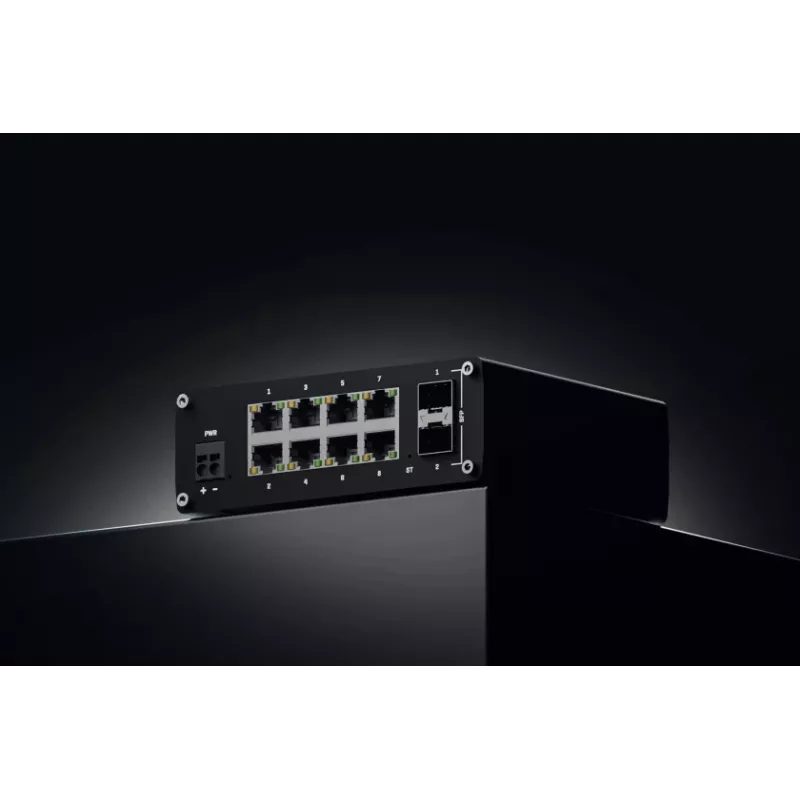 TELTONIKA TSW212 Managed PoE+ Gigabit Ethernet switch (8-portov + 2 SFP)