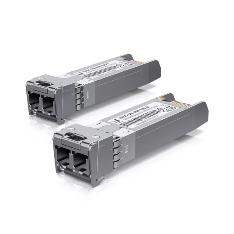 Sieťový transceiver modul UBIQUITI UACC-OM-MM-10G-D-2, 10 Gbit/s, multimode 850 nm, LC, balenie 2 ks
