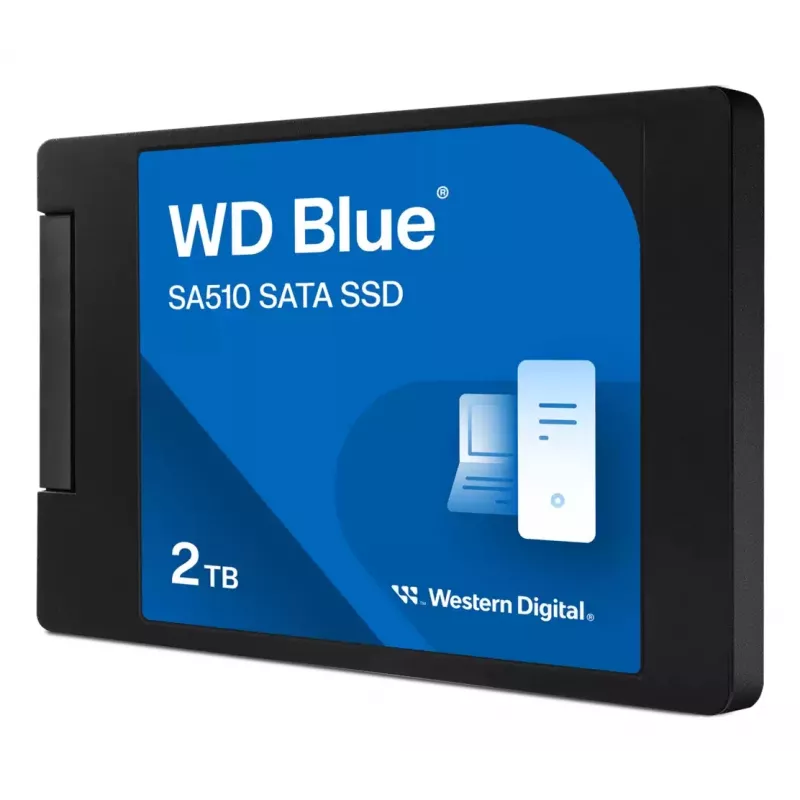 WESTERN DIGITAL SSD - WD Blue SA510 - 2TB - SATA 6Gb/s - 2,5 palca - 7mm puzdro