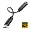 Axagon ADA-HC USB-C na 3,5 mm jack – Hi-Res DAC audio adaptér, 384 kHz/32 Bit, stereo