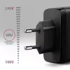 Axagon ACU-DPQ100 PD3.0 & QC 4+ THREE OUTPUTS nástenná nabíjačka 100W