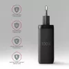 Axagon ACU-DPQ100 PD3.0 & QC 4+ THREE OUTPUTS nástenná nabíjačka 100W