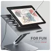 Axagon HMC-STND Multi-Port USB-C 5Gbit/s hub a hliníkový stojan pre notebooky. HDMI 4K/60Hz, GLAN, PD a 3 USB-A konektory. USB-C kábel 60 cm.