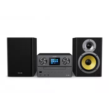 Philips TAM8905 hudobný systém s internetovým rádiom, DAB+, Bluetooth, CD, USB a Spotify Connect