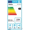 Amica FK200.4(E) voľne stojaca chladnička s mrazničkou, mraznička dole, chladnička 109 l + mraznička 48 l, energetická trieda E, biela