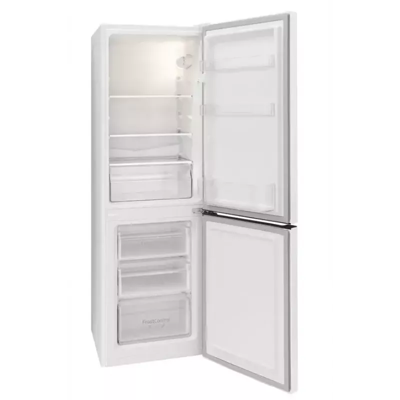 Amica FK200.4(E) voľne stojaca chladnička s mrazničkou, mraznička dole, chladnička 109 l + mraznička 48 l, energetická trieda E, biela