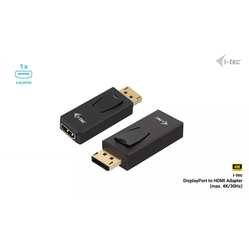i-tec pasívny DisplayPort na HDMI adaptér (max. 4K/30Hz)