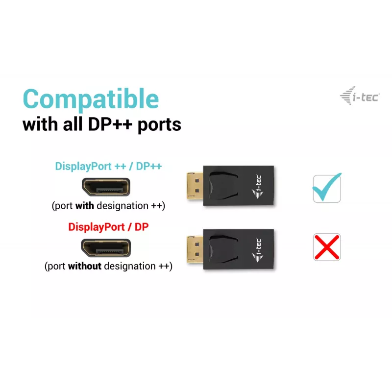 i-tec pasívny DisplayPort na HDMI adaptér (max. 4K/30Hz)