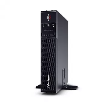 Záložný zdroj CYBERPOWER PR1000ERT2U, 1 kVA (1000 W), Line-Interactive, 10x C13 výstupov, čistá sínusoida, Rack/Tower 2U