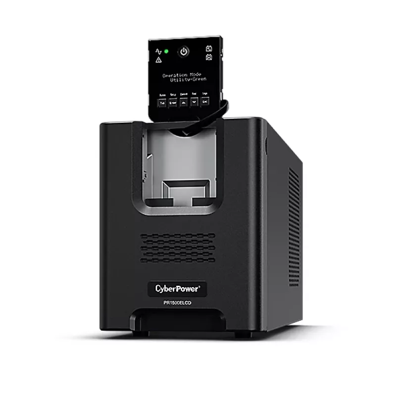 CyberPower PR1500ELCD záložný zdroj (UPS) Line-Interactive 1,5 kVA 1350 W 8 AC výstupov