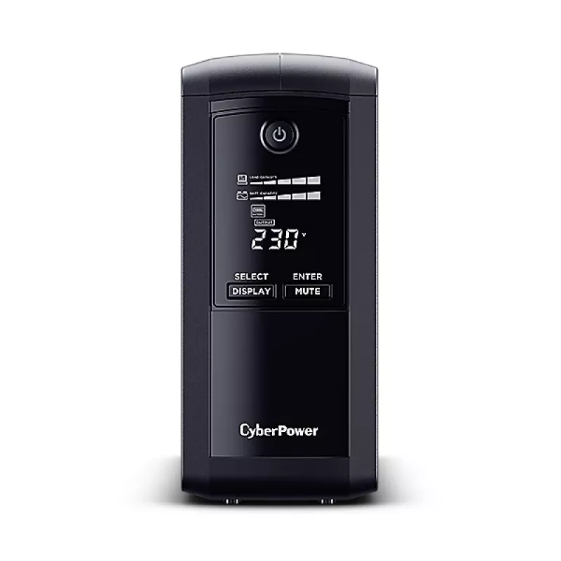 CyberPower VP700EILCD záložný zdroj (UPS) Line-Interactive 0,7 kVA 390 W 6 AC výstupov