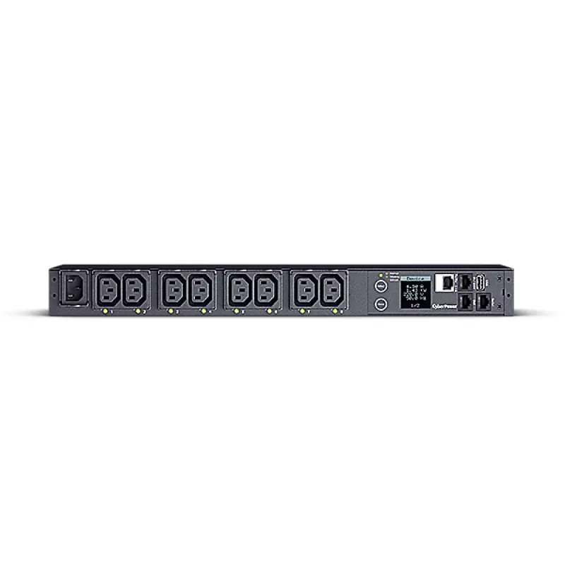 CyberPower PDU41004 jednotka rozvodu napájania (PDU) 8 AC výstupov 1U čierna