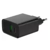 GEMBIRD USB rýchlonabíjačka – 2 porty Type-A & C, 20 W – čierna
