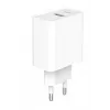 GEMBIRD USB rýchlonabíjačka – Type-A & C 2-portová 20 W – biela