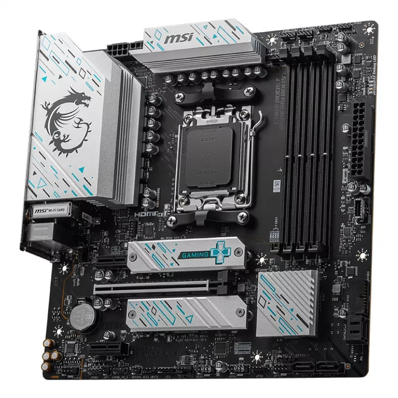 MSI B650M GAMING PLUS WIFI základná doska AMD B650 socket AM5 micro ATX