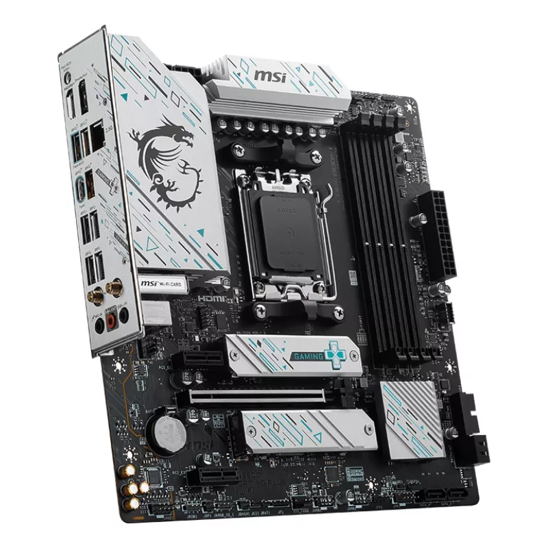 MSI B650M GAMING PLUS WIFI základná doska AMD B650 socket AM5 micro ATX