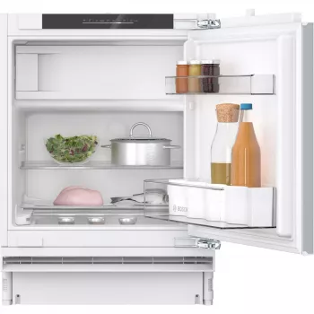 Bosch KUL22VFD0 vstavaná podpultová chladnička s mrazničkou, 93 l chladnička + 17 l mraznička, energetická trieda D