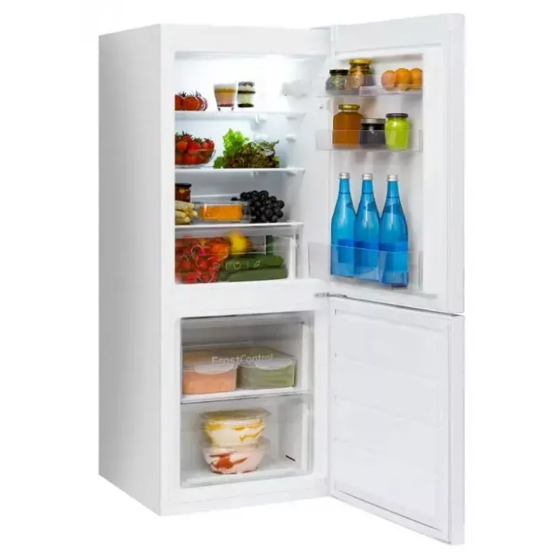 Amica FK1815.4U(E) chladnička s mrazničkou, FrostControl, SlimSize, energetická trieda E