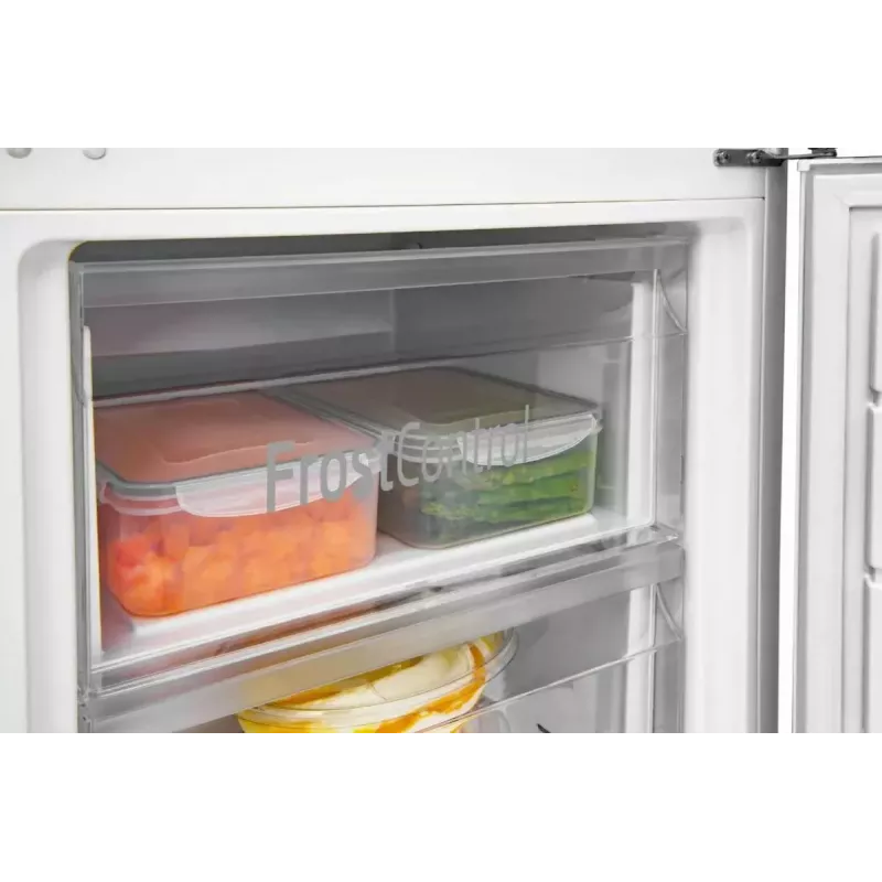 Amica FK1815.4U(E) chladnička s mrazničkou, FrostControl, SlimSize, energetická trieda E