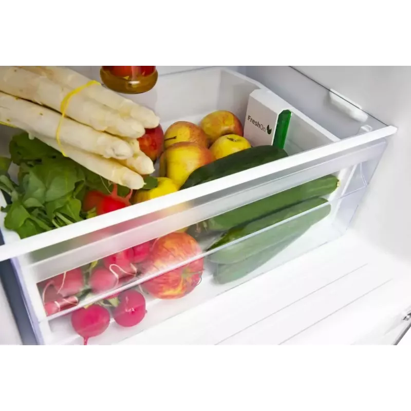 Amica FK1815.4U(E) chladnička s mrazničkou, FrostControl, SlimSize, energetická trieda E