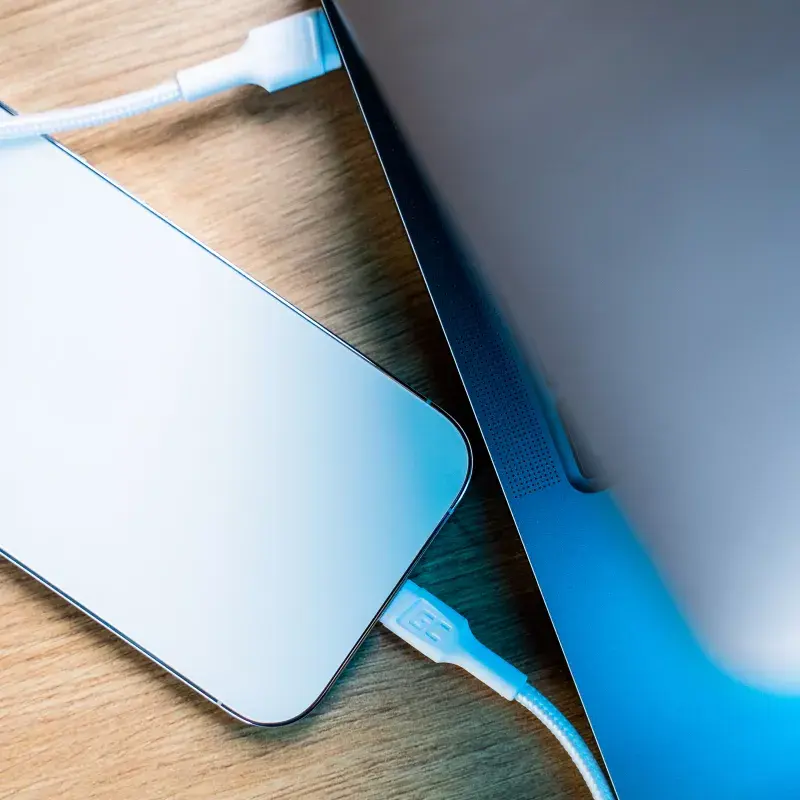 Green Cell PowerStream KABGC07W kábel USB-C na Lightning, MFi, Power Delivery, 1 m, 29 W, biely