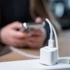 Green Cell PowerStream KABGC07W kábel USB-C na Lightning, MFi, Power Delivery, 1 m, 29 W, biely