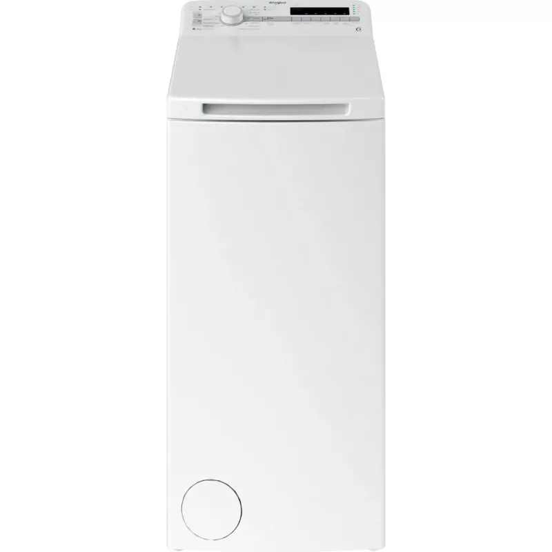 Whirlpool NTDLR 6040S PL/N práčka plnená zhora, 6 kg, 1000 ot./min, 6th Sense, energetická trieda C, biela