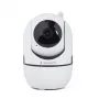 Gembird TSL-CAM-WRHD-02 inteligentná otočná Wi-Fi kamera do interiéru, Full HD 1080p, Tuya, otáčanie o 355°, biela