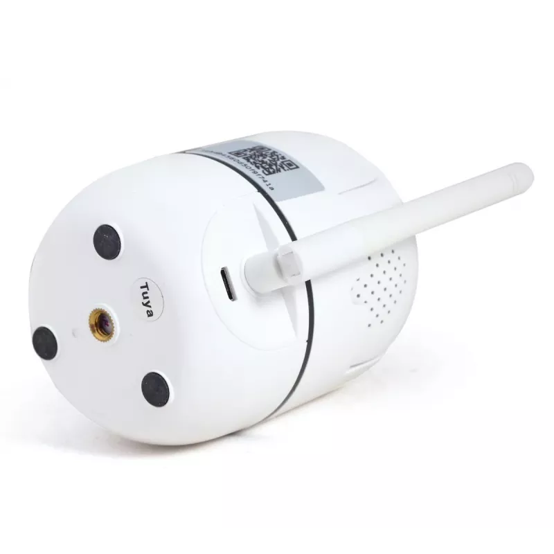 Gembird TSL-CAM-WRHD-02 inteligentná otočná Wi-Fi kamera do interiéru, Full HD 1080p, Tuya, otáčanie o 355°, biela