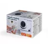 Gembird TSL-CAM-WRHD-02 inteligentná otočná Wi-Fi kamera do interiéru, Full HD 1080p, Tuya, otáčanie o 355°, biela