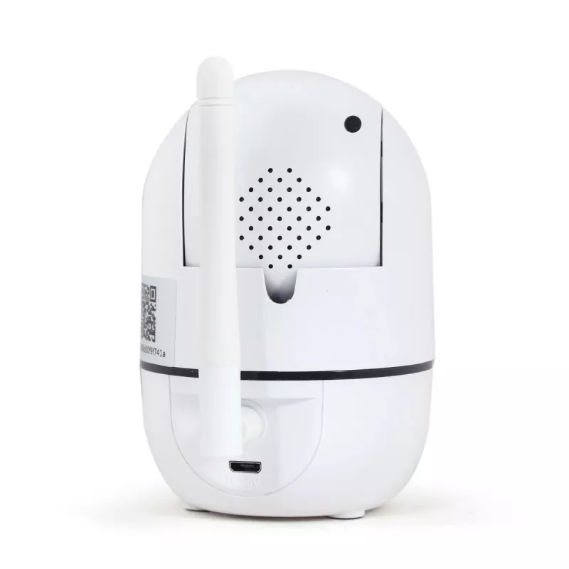 Gembird TSL-CAM-WRHD-02 inteligentná otočná Wi-Fi kamera do interiéru, Full HD 1080p, Tuya, otáčanie o 355°, biela