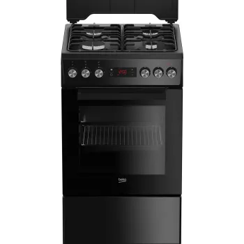 Beko FSE52321DBD sporák voľne stojaci elektrický plynový čierny
