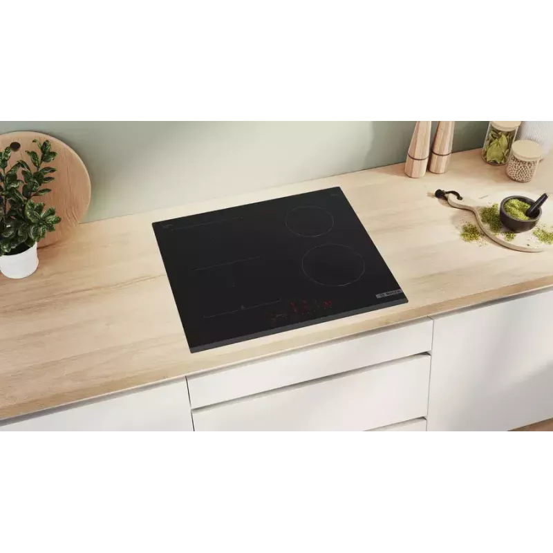 Bosch Serie 6 PVS631HC1E čierna vstavaná 59,2 cm zónová indukčná varná doska 4 zóny