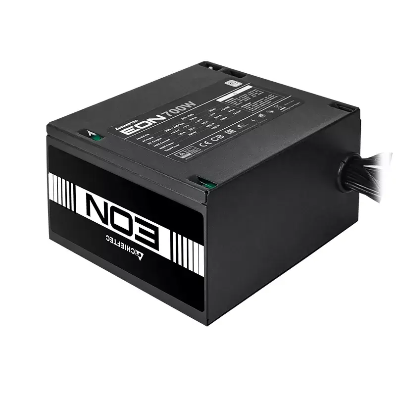 Chieftec EON ZPU-400S napájací zdroj 400 W 20+4 Pin ATX ATX čierny