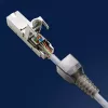 RJ45 konektor bez náradia QOLTEC 54540 CAT6 STP pre tienené ethernetové káble