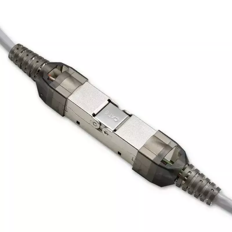 RJ45 konektor bez náradia QOLTEC 54540 CAT6 STP pre tienené ethernetové káble