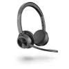 HP Poly Voyager 4320 USB-C headset +BT700 dongle, bezdrôtový, kancelária/call centrum, headset, čierny