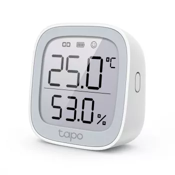 TP-Link Tapo inteligentný monitor teploty a vlhkosti, interiér, snímač teploty a vlhkosti, voľne stojaci, bezdrôtový, -20 - 60 °C, 0 - 99%