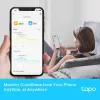 TP-Link Tapo inteligentný monitor teploty a vlhkosti, interiér, snímač teploty a vlhkosti, voľne stojaci, bezdrôtový, -20 - 60 °C, 0 - 99%