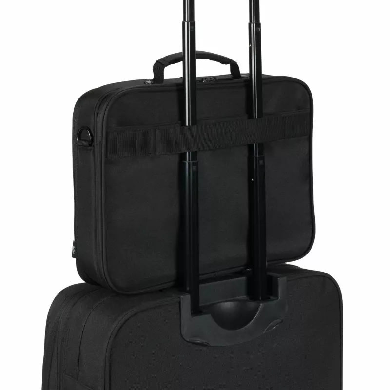 DICOTA Eco Multi Core - 13-14,1 palcová taška na notebook - čierna / 300D 100% recyklovaný PET polyester