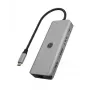 ICY BOX IB-DK4012-CPD káblový USB 3.2 Gen 1 (3.1 Gen 1) Type-C antracitový, čierny