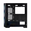 PC skriňa MODECOM Horizon ARGB FLOW MIDI čierna — podpora E-ATX, tvrdené sklo, ARGB, USB-C, max. GPU 400 mm